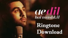 Ae Dil Hai Mushkil Ringtone Download - Song's Mp3 Ringtones