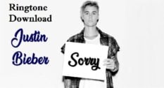 Sorry Song Ringtone Download - Mp3 Mobile Free Ringtones