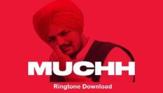 Muchh Song Ringtone Download - Sidhu Moosewala Mp3 Tones